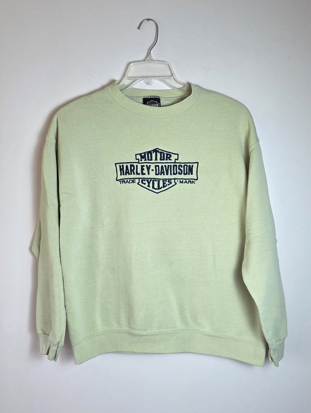 Harley-Davidson Cream Men's Crewneck Sweatshirt